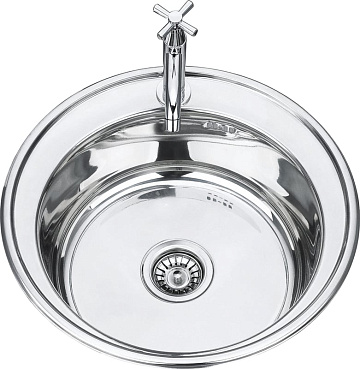 Мойка кухонная Seaman Eco Wien SWT-510 хром