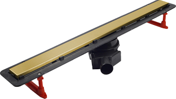 Душевой трап (лоток) Pestan Confluo Frameless Line 650 gold