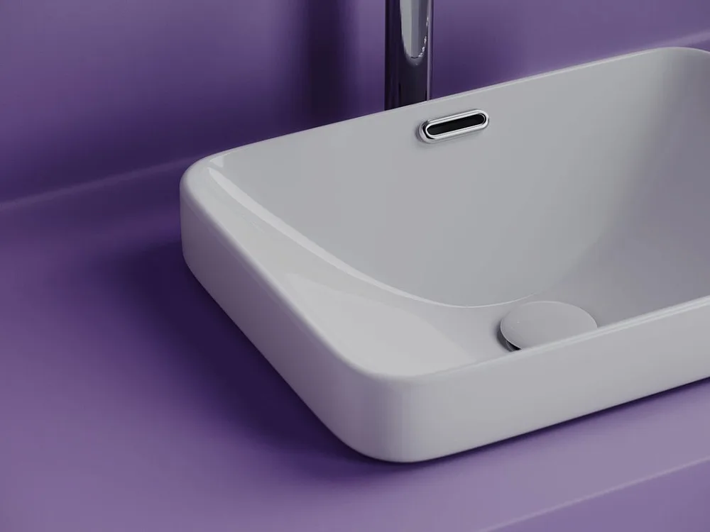 Встраиваемая раковина Ceramicanova Element CN6078 белый Sancos — официальный сайт