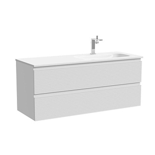 Тумба под раковину Sancos Folk 120 подвесная правая Bianco (белый), FL120RW