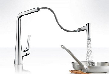 Смеситель для кухни Hansgrohe Metris Select 14884000