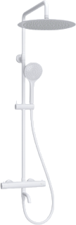 Душевая стойка Wasserkraft Mindel 8500 A188.161.155.WM Thermo, с термостатом, белая