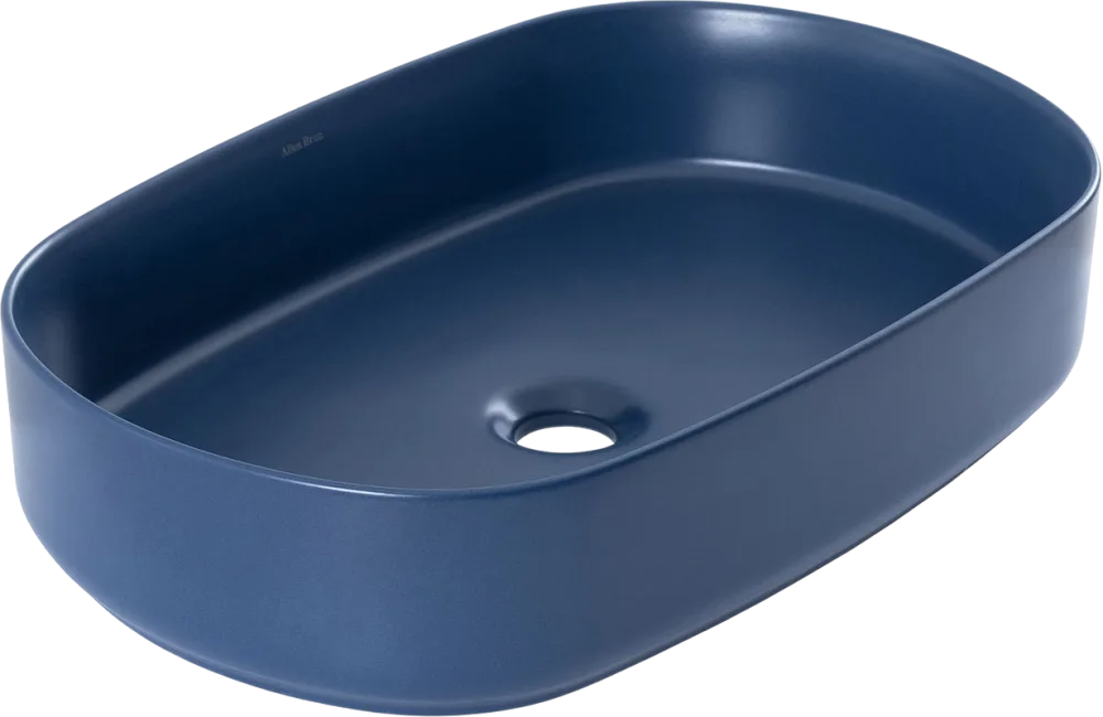 Накладная раковина Allen Brau Fantasy Oval 55x36, индиго Sancos — официальный сайт