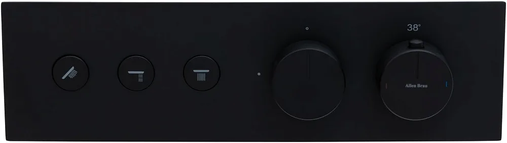 Термостатический смеситель встраиваемый Allen Brau Liberty 5.33003-31 С ВНУТРЕННЕЙ ЧАСТЬЮ, матовый ч Sancos — официальный сайт