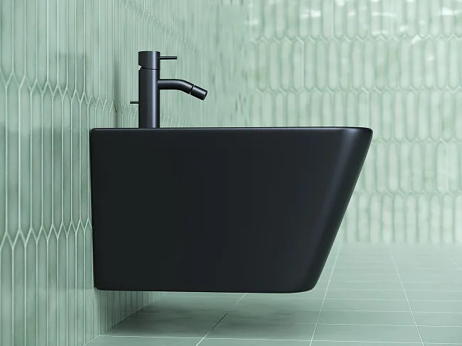 Биде подвесное Ceramicanova Metric CN3008MB Sancos — Оригинал