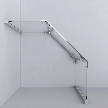Душевой уголок Vincea Stresa VSP-1S900CH 90x90, профиль хром, стекло шиншилла