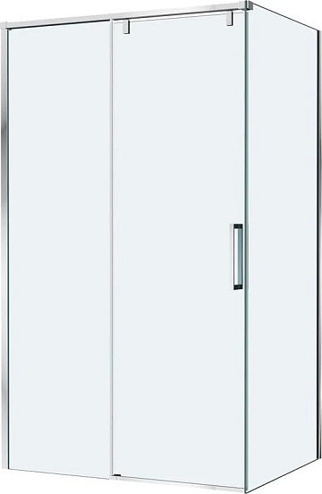 Душевой уголок BelBagno Soft Close-1 AH-1-110/80-C-Cr профиль хром