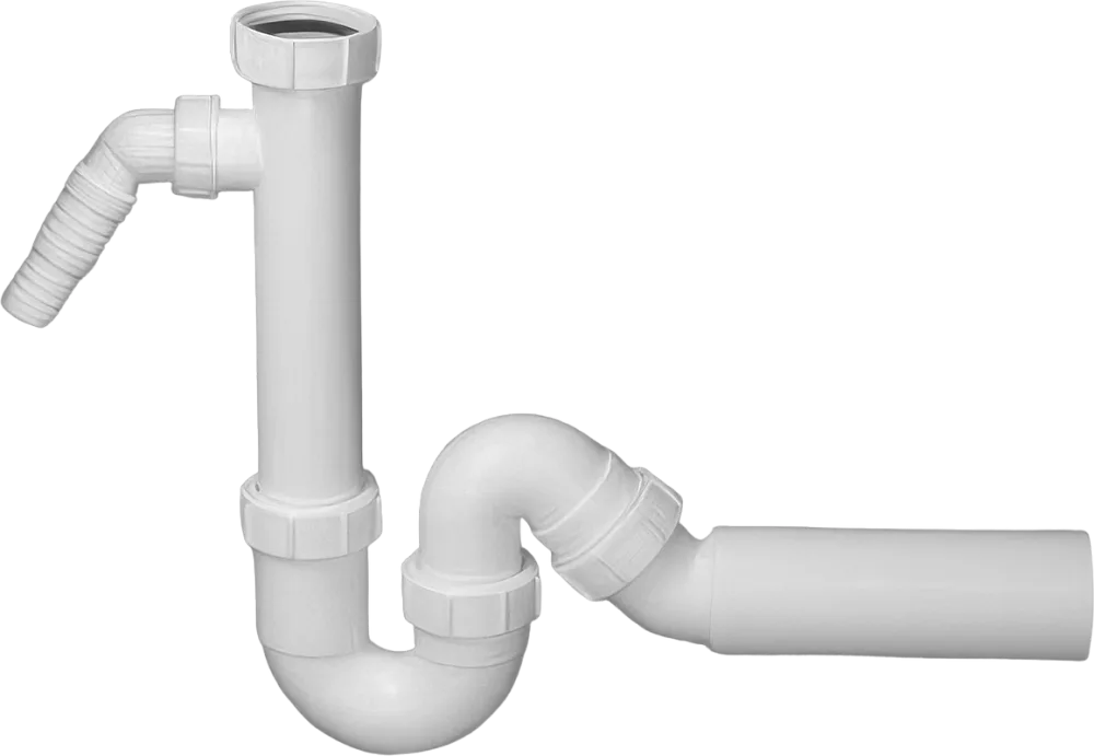 Сифон для раковины McAlpine MRSK4A, с отводом Sancos — официальный сайт