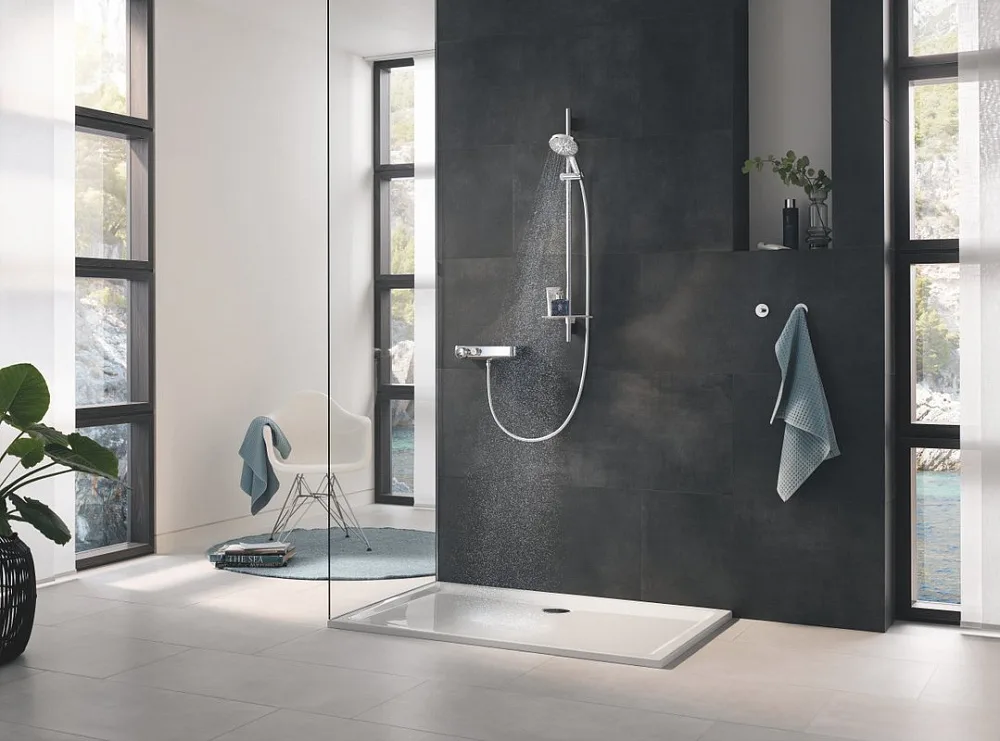 Душевая лейка Grohe Rainshower SmartActive 26544000 Sancos — официальный сайт