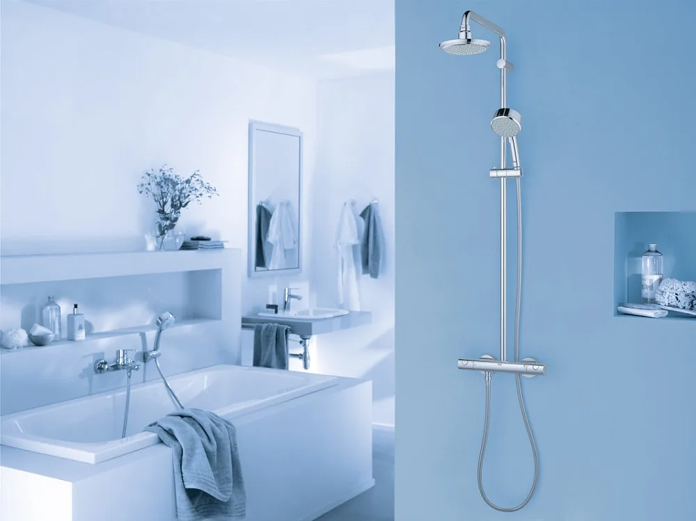 Смеситель для ванны с душем Grohe Eurostyle Cosmopolitan 33591002 Sancos — официальный сайт