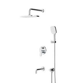 Душевой комплект AM.PM X-Joy FB85A3RH40 С ВНУТРЕННЕЙ ЧАСТЬЮ, хром