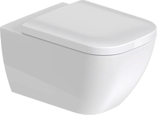 Унитаз подвесной Duravit Happy D.2 Happy D.2 2222090000 64590000 с микролифтом, безободковый, белый