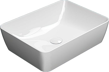 Накладная раковина GSI Nubes 9037PVC11 50x38, белая