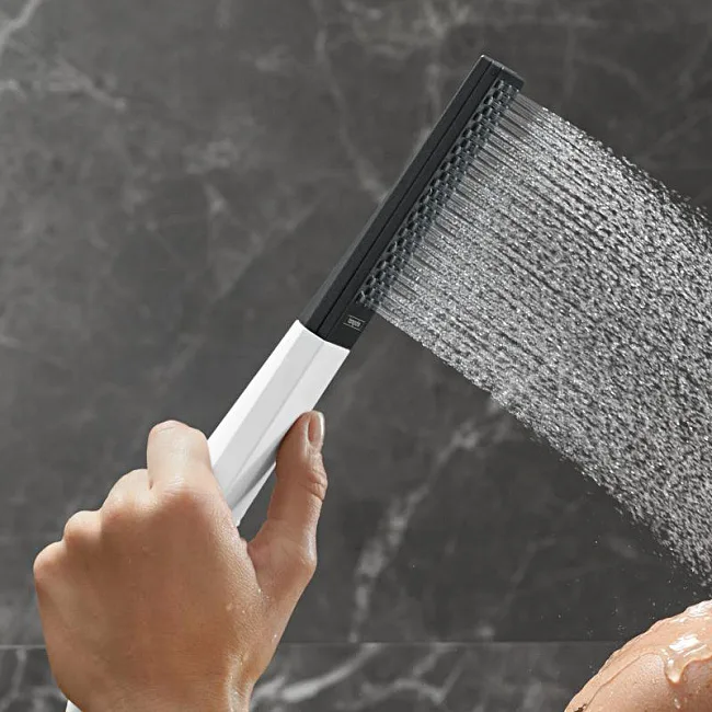Душевая лейка Hansgrohe Rainfinity 100 26866700 матовый белый Sancos — Оригинал