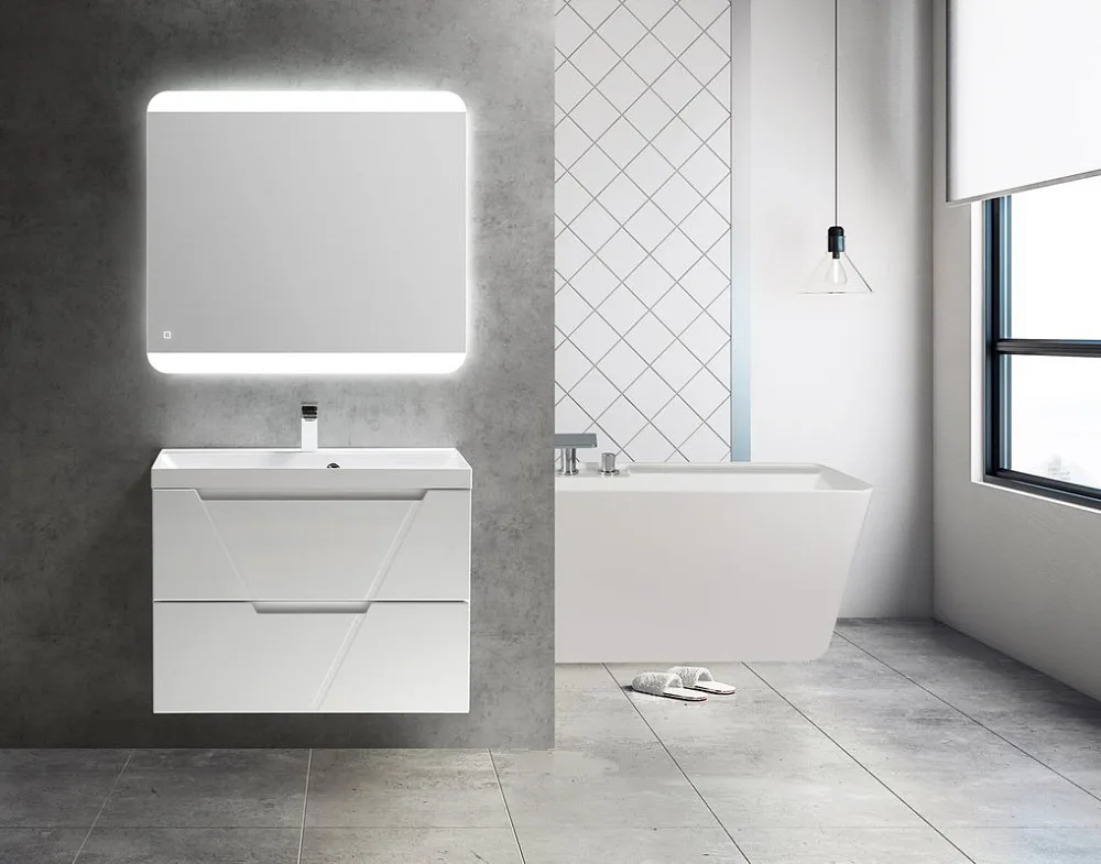 Тумба под раковину без столешницы BelBagno Vittoria 70 подвесная, bianco lucido Sancos — официальный сайт