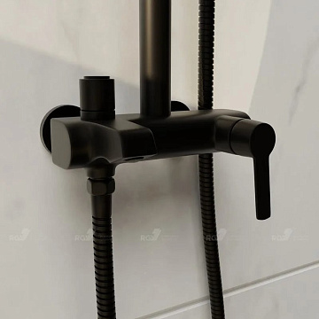 Душевая стойка RGW Shower Panels SP-31B, матовый черный