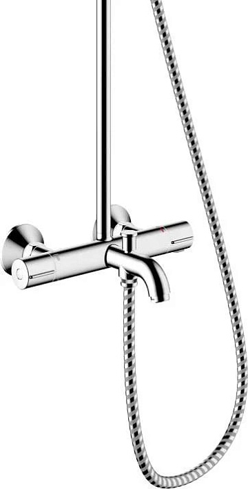 Душевая стойка Hansgrohe Vernis Blend 26274000 Showerpipe 200 1jet, с термостатом, хром