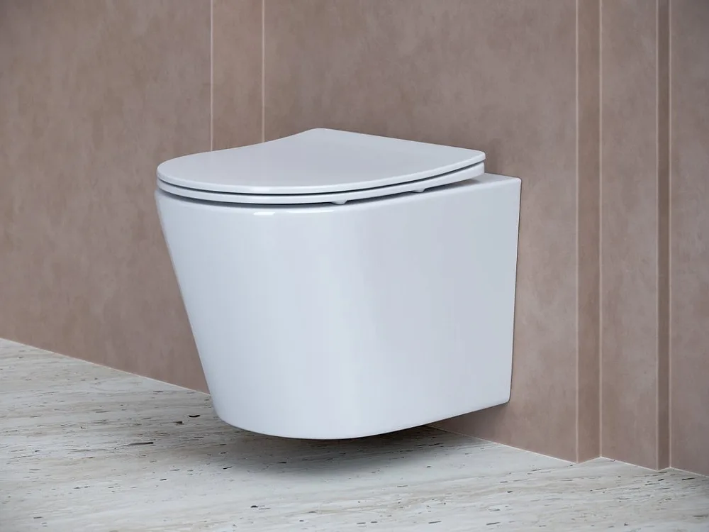 Унитаз подвесной Ceramicanova Balearica Rimless CN6000 Sancos — официальный сайт