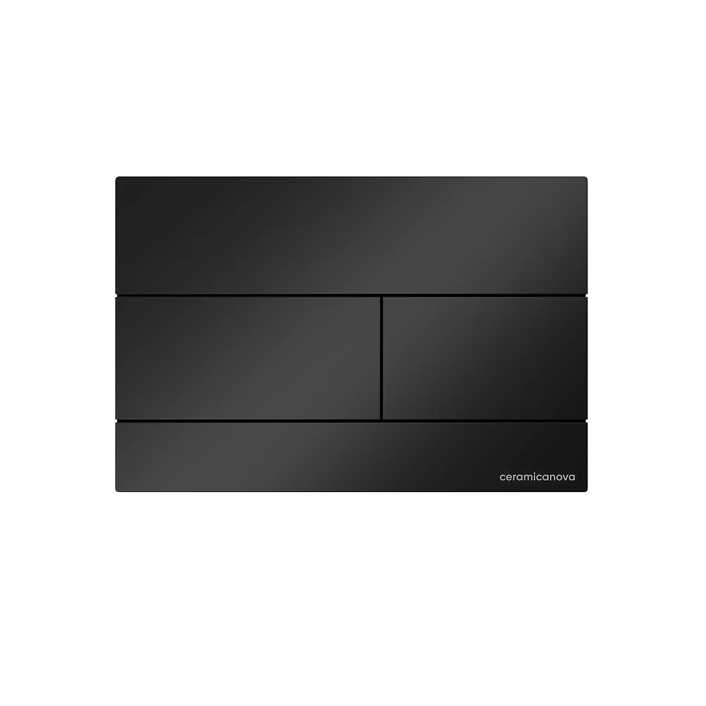 Кнопка смыва Ceramicanova Balance Rect CN12-004MB  черный матовый Sancos — официальный сайт