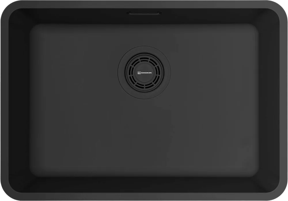 Мойка кухонная Omoikiri Omi 53-U/I Ultra Mini-GB графит Sancos — официальный сайт