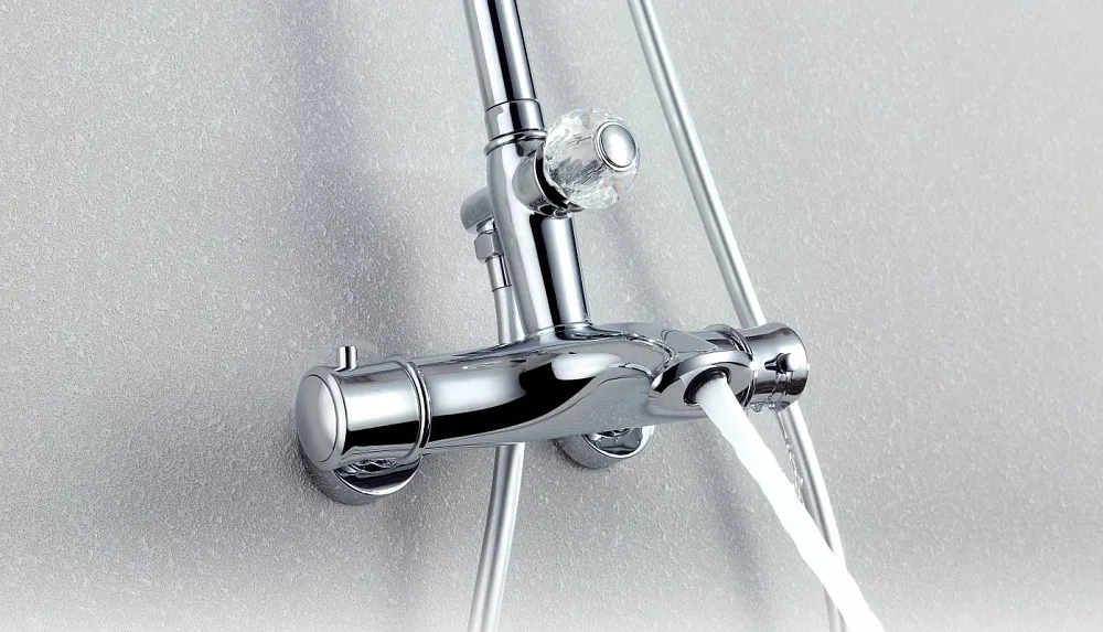 Душевая стойка AltroBagno Beatrice 030406 Cr, хром Sancos — официальный сайт