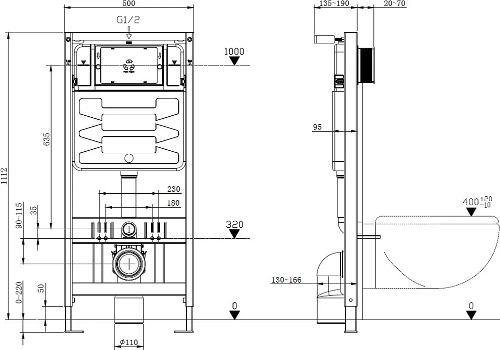 Система инсталляции для унитазов Allen Brau Pneumatic Pro 9.11101.20 Sancos — официальный сайт
