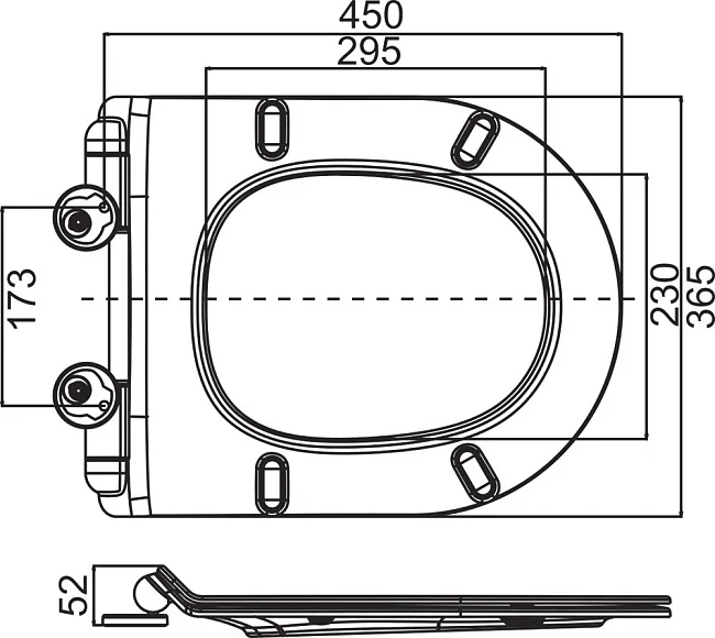 Крышка-сиденье BelBagno Ancona BB2011SC с микролифтом Sancos — Оригинал