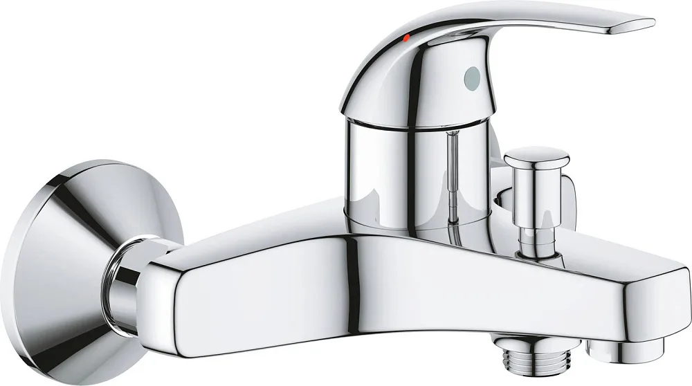 Смеситель для ванны с душем Grohe BauCurve 23599000 Sancos — официальный сайт