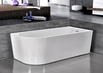 Акриловая ванна Esbano Afina L 170x80 см, левая, ESVAAFINL
