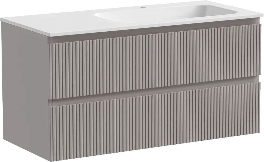Тумба с раковиной Sancos Snob T 100 см, R, doha soft Sancos — официальный сайт