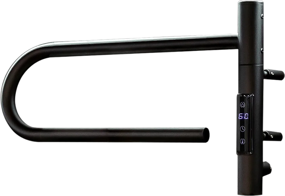 Полотенцесушитель электрический Vincea VTD-1P1BE 40х25 черный Sancos — официальный сайт