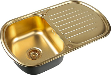Мойка кухонная Zorg Inox PVD SZR-7749 bronze