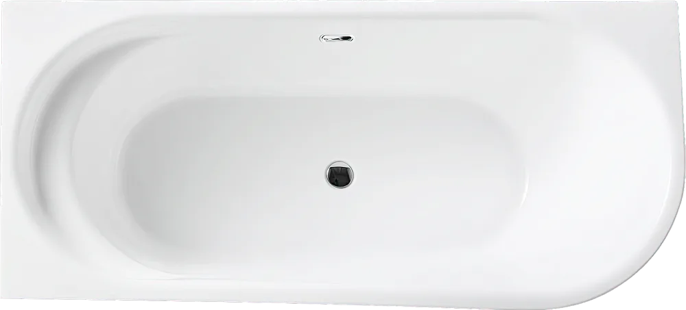 Акриловая ванна BelBagno BB410-1700-780-L без опоры 170x80 см, левая, пристенная, белая, со сливом-п Sancos — официальный сайт