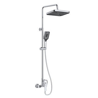 Душевая стойка BelBagno Due DOCM-CRM, хром