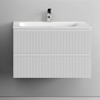 Тумба с раковиной Sancos Snob T 80 см, bianco