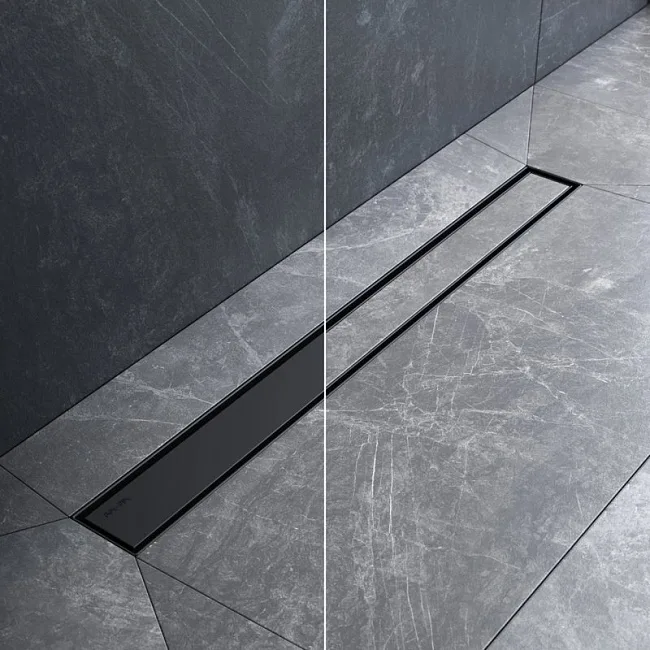Душевой трап (лоток) AM.PM MasterFlow Tile 70 см, черный матовый Sancos — Оригинал