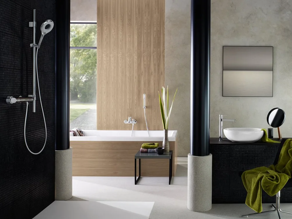 Термостатический смеситель Grohe Grohtherm 3000 Cosmopolitan 34274000 для душа Sancos — официальный сайт