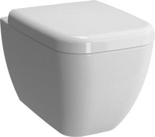 Унитаз подвесной VitrA Shift 7742B003-0075 406 с микролифтом, безободковый, глянцевый белый