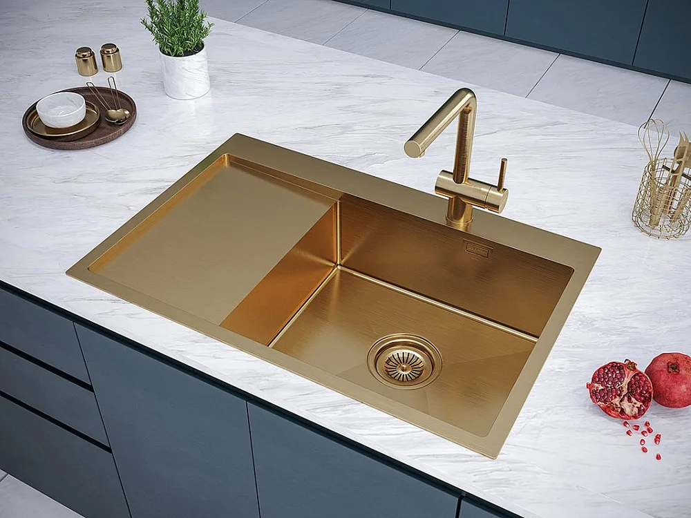 Смеситель для кухни Paulmark Dosse Do214418-BG Sancos — официальный сайт