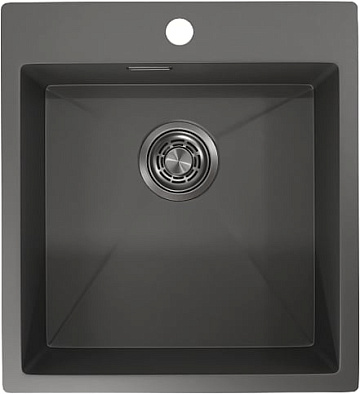 Мойка кухонная Granula 4600, графит матовый