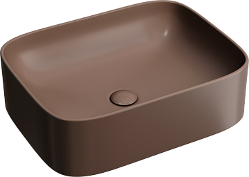 Накладная раковина Ceramicanova Element CN6052MDB темно-коричневая матовая