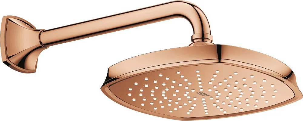 Верхний душ Grohe Rainshower Grandera 210 27974DA0 теплый закат Sancos — официальный сайт