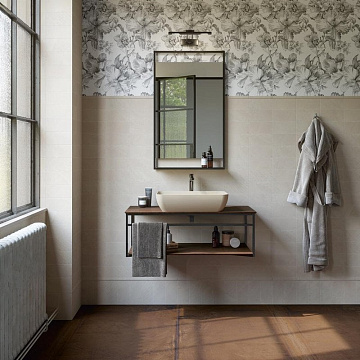 Накладная раковина KERAMA MARAZZI Plaza 55 накладная, песочная матовая