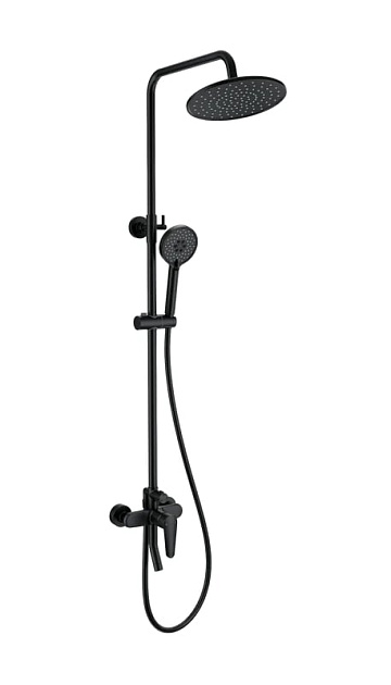 Душевая стойка Wonzon & Woghand WW-B2168-A-MB, матовая черная