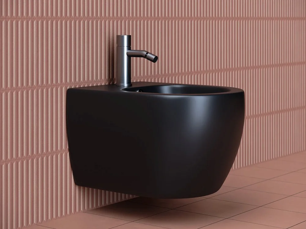 Биде подвесное Ceramicanova Play CN3002MB Sancos — официальный сайт