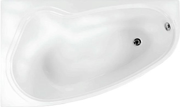 Акриловая ванна Vagnerplast Avona 150x90 см, левая, VPBA159AVO3LX-04