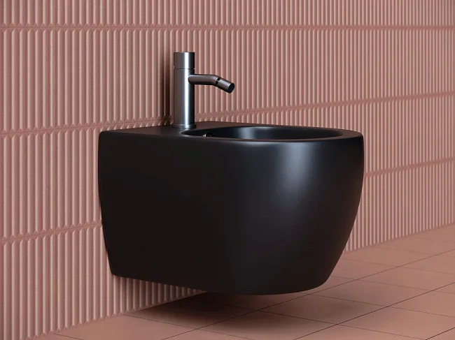 Биде подвесное Ceramicanova Play CN3002MB Sancos — Оригинал