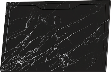 Поддон для душа RGW Stone Tray STE MB 100x80, черный мрамор