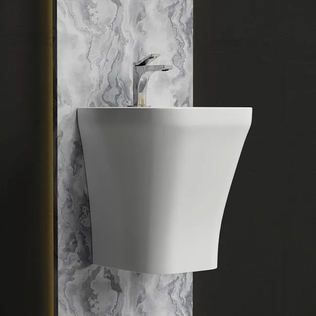 Раковина Ceramicanova Dion CN6067 белая глянцевая Sancos — Оригинал