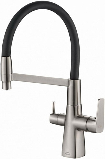 Смеситель для кухни Steel Hammer SH 818-6 SATIN
